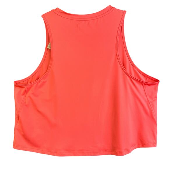 Nike One Dri-FIT Shirt Womens Sz L Training Cropped Tank Top FN2845-814 - Picture 2 of 8
